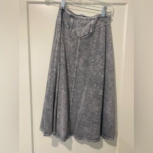 Hard Tail midi skirt